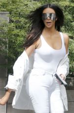 KIM KARDASHIAN Leaves Her Apartment in New York 09/02/2016