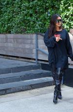 KIM KARDASHIAN Leaves Her Apartment in New York 09/08/2016