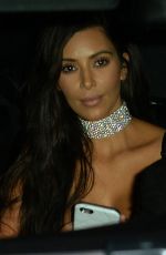 KIM KARDASHIAN Leaves Her Hotel in Miami 09/17/2016