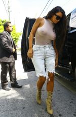 KIM KARDASHIAN Out and About in Miami 09/17/2016