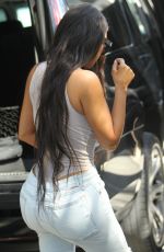 KIM KARDASHIAN Out and About in Miami 09/17/2016