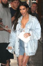 KIM KARDASHIAN Out and About in New York 09/06/2016