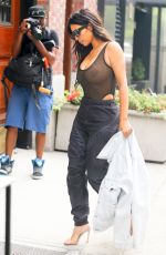 KIM KARDASHIAN Out and About in New York 09/09/2016