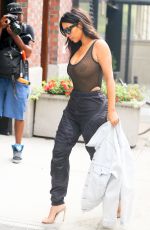 KIM KARDASHIAN Out and About in New York 09/09/2016