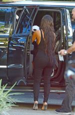 KIM KARDASHIAN Out for Lunch in Miami 09/18/2016