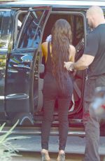 KIM KARDASHIAN Out for Lunch in Miami 09/18/2016
