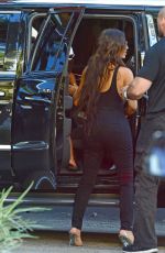 KIM KARDASHIAN Out for Lunch in Miami 09/18/2016