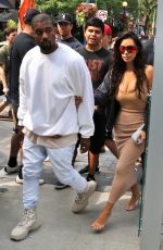 KIM KARDASHIAN Out Shopping in Toronto 08/31/2016