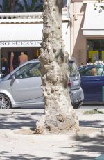KIMBERLEY GARNER Out Shopping in St Tropez 09/07/2016