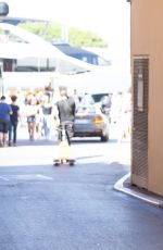 KIMBERLEY GARNER Out Shopping in St Tropez 09/07/2016