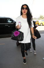 KIMORA LEE SIMMONS at Los Angeles International Airport 09/07/2016
