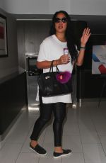 KIMORA LEE SIMMONS at Los Angeles International Airport 09/07/2016