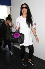 KIMORA LEE SIMMONS at Los Angeles International Airport 09/07/2016