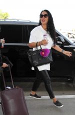 KIMORA LEE SIMMONS at Los Angeles International Airport 09/07/2016