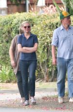 KIRSTEN DUNST and Beau Jesse Plemons Out in Los Angeles 09/19/2016