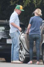KIRSTEN DUNST and Beau Jesse Plemons Out in Los Angeles 09/19/2016