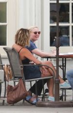 KIRSTEN DUNST and Beau Jesse Plemons Out in Los Angeles 09/19/2016