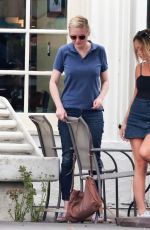 KIRSTEN DUNST and Beau Jesse Plemons Out in Los Angeles 09/19/2016