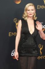 KIRSTEN DUNST at 68th Annual Primetime Emmy Awards in Los Angeles 09/18/2016