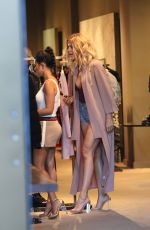 KOURTNEY and KHLOE KARDASHIAN Shoppig in Bal Harbour in Miami 09/14/2016