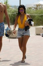 KOURTNEY KARDASHIAN at a Beach in Miami 09/14/2016