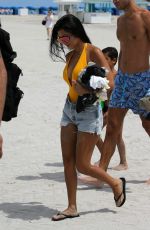 KOURTNEY KARDASHIAN at a Beach in Miami 09/14/2016