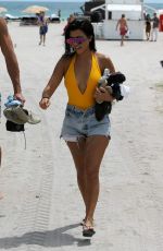 KOURTNEY KARDASHIAN at a Beach in Miami 09/14/2016