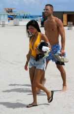 KOURTNEY KARDASHIAN at a Beach in Miami 09/14/2016