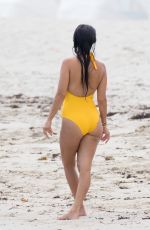 KOURTNEY KARDASHIAN in Swimsuit at a Beach in Miami 09/14/2016