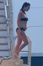 KOURTNEY KARDASHIAN in Swimsuit at a Yacht in France 09/08/2016