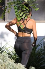 KOURTNEY KARDASHIAN in Tights Out in Calabasas 09/26/2016
