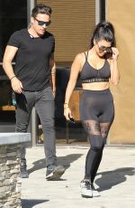 KOURTNEY KARDASHIAN in Tights Out in Calabasas 09/26/2016