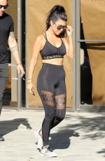 KOURTNEY KARDASHIAN in Tights Out in Calabasas 09/26/2016