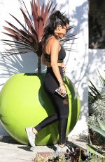KOURTNEY KARDASHIAN in Tights Out in Calabasas 09/26/2016
