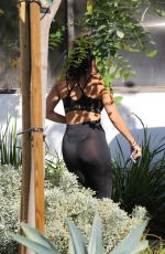 KOURTNEY KARDASHIAN in Tights Out in Calabasas 09/26/2016