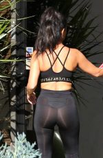 KOURTNEY KARDASHIAN in Tights Out in Calabasas 09/26/2016