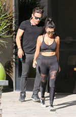 KOURTNEY KARDASHIAN in Tights Out in Calabasas 09/26/2016