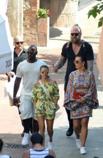 KOURTNEY KARDASHIAN on Holiday in Capri 09/02/2016