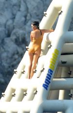 KOURTNEY KARDASHIAN on Holiday in Capri 09/02/2016