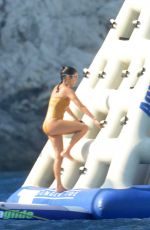 KOURTNEY KARDASHIAN on Holiday in Capri 09/02/2016