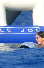 KOURTNEY KARDASHIAN on Holiday in Capri 09/02/2016