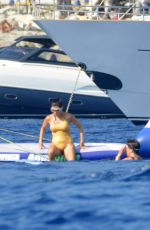 KOURTNEY KARDASHIAN on Holiday in Capri 09/02/2016