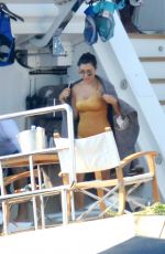 KOURTNEY KARDASHIAN on Holiday in Capri 09/02/2016