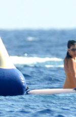 KOURTNEY KARDASHIAN on Holiday in Capri 09/02/2016