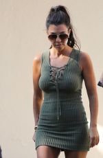 KOURTNEY KARDASHIAN Out Shopping in Miami 09/15/2016