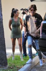 KOURTNEY KARDASHIAN Out Shopping in Miami 09/15/2016