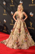 KRISTEN BELL at 68th Annual Primetime Emmy Awards in Los Angeles 09/18/2016