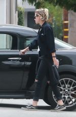 KRISTEN STEWART Out and About in West Hollywood 09/13/2016