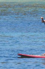 KRISTINA CAVALLARI in Bikini Paddleboarding in Bali 09/10/2016