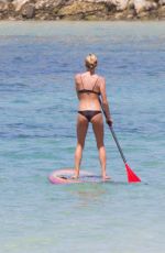 KRISTINA CAVALLARI in Bikini Paddleboarding in Bali 09/10/2016